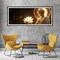 Large Buddha Diamond Painting Kit for Adults, 5D Full Round Drill Diamond Art Flower DIY Crystal Embroidery Craft, Spiritual Wall Decor for Home & Office, 12 x 30 Inch (30 x 80 cm)